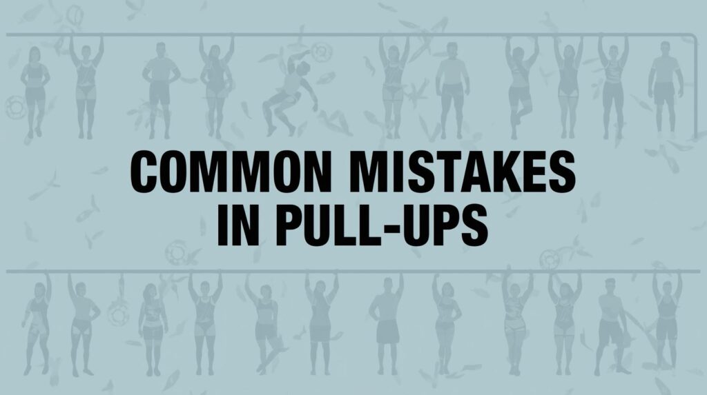 Pull-Up for Beginners: How to Do Your First Pull-Up (Step by Step) Common mistakes in pull-ups